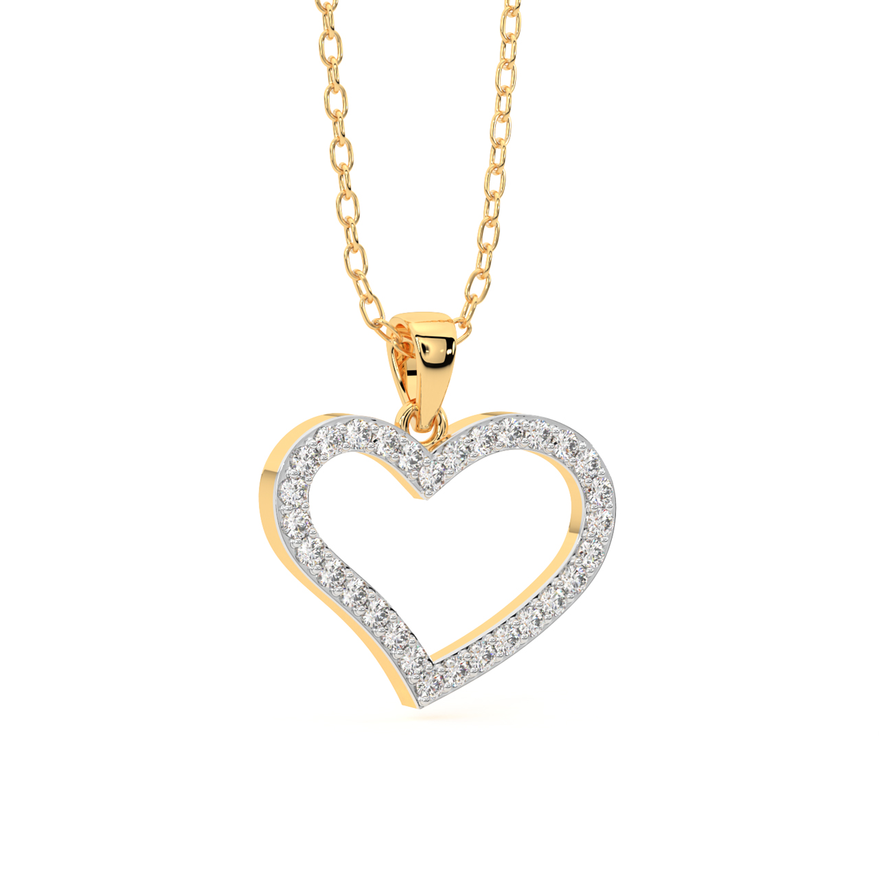 Love Me Tender Diamond Pendant